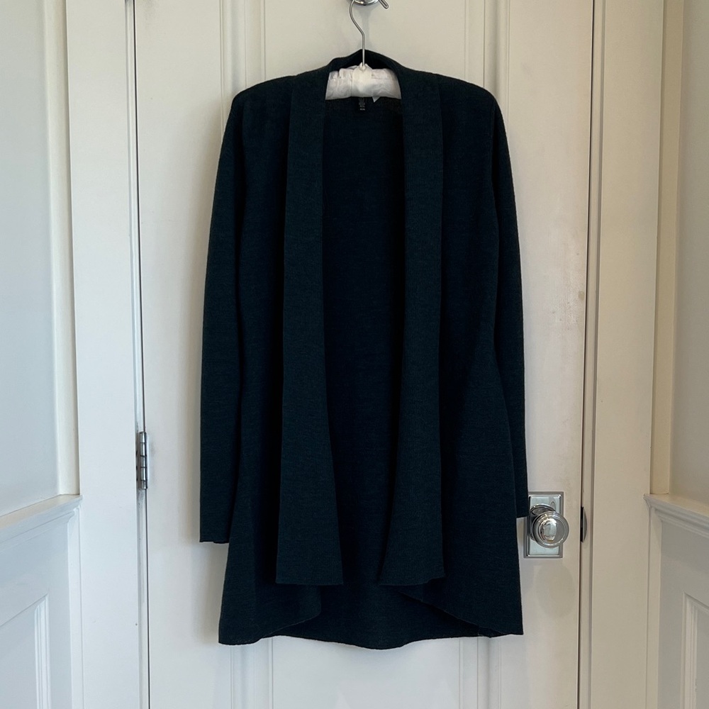 Eileen Fisher Versatile Navy Cardigan